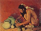 The Pottery Maker by Eanger Irving Couse